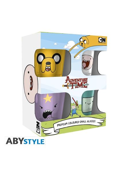 Pack Vasos chupitos Hora de Aventuras