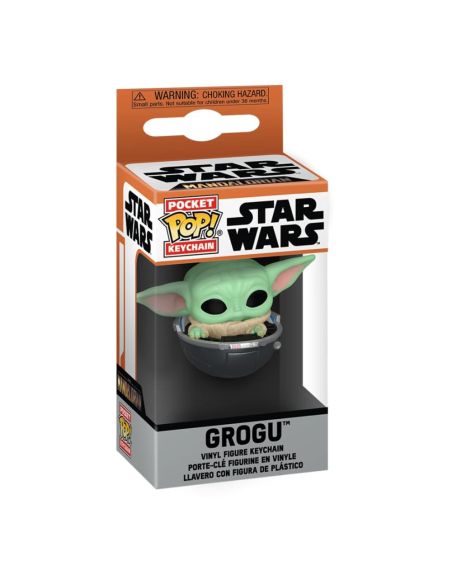 Llavero Pocket Pop Grogu (Baby Yoda) Cuna – The Mandalorian Star Wars