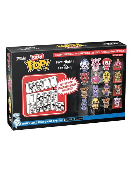 Pack de 4 Figuras Bitty POP! Five Nights at Freddy's Ballora