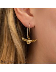 Pendientes Harry Potter Snitch Dorada - Harry Potter 2