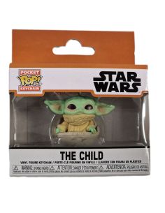 Llavero Pocket Pop Grogu! The Child en Hover Pram - Star Wars: The Mandalorian - 4 cm 2