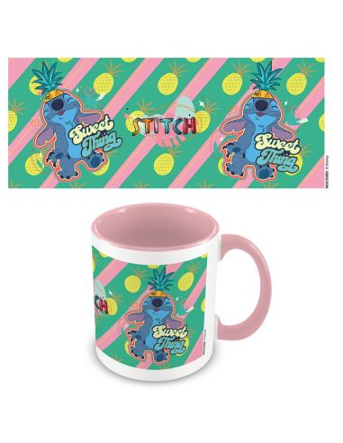 Taza Stitch 315 ml Happy - Lilo y Stitch - Taza Disney