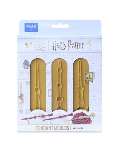 Molde de fondant y galletas Varitas Molde de fondant y galletas Varitas