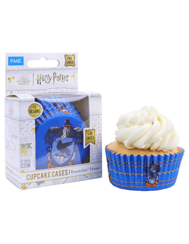 Pack 30 cápsulas de papel Escudo de Ravenclaw 3 x 5,2 cm