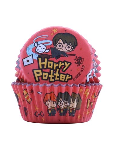 Pack 30 cápsulas de papel personajes Harry Potter 3 x 5,2 cm
