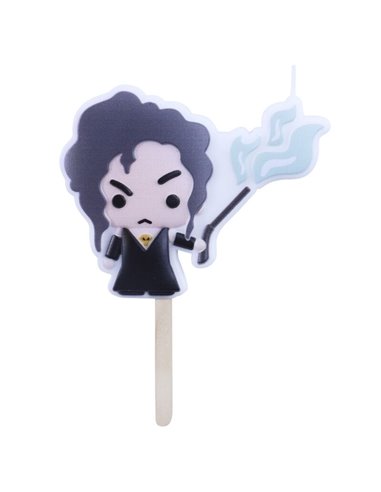Vela de cumpleaños personaje Bellatrix Lestrange 10 cm