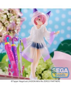 Figura Ram Day After the Rain 21 cm Re:Zero Starting Life in Another World Estatua Luminasta 2