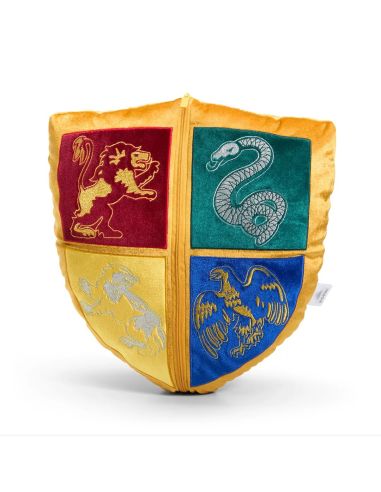 Peluche escudo Hogwarts y Snitch Dorada - Peluche Harry Potter