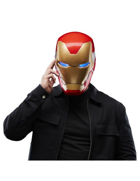 Réplica Casco Iron Man Electrónica 1:1 - Marvel Legends - Marvel