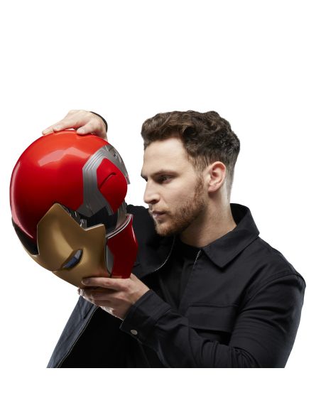 Réplica Casco Iron Man Electrónica 1:1 - Marvel Legends - Marvel