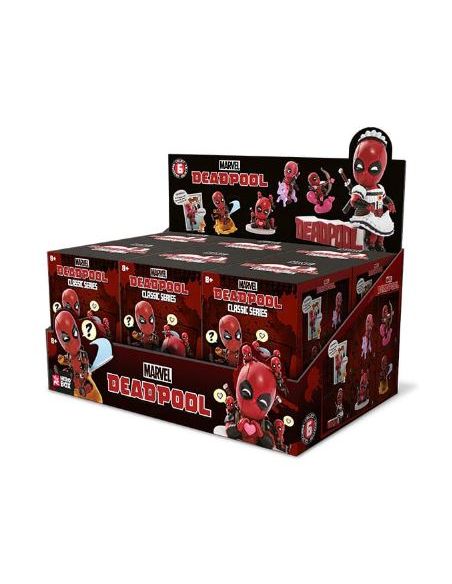 Figura Sorpresa Deadpool Marvel - Expositor Yume Hero Box Deadpool