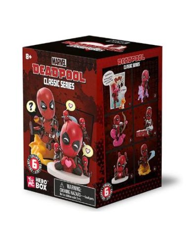 Figura Sorpresa Deadpool Marvel - Expositor Yume Hero Box Deadpool