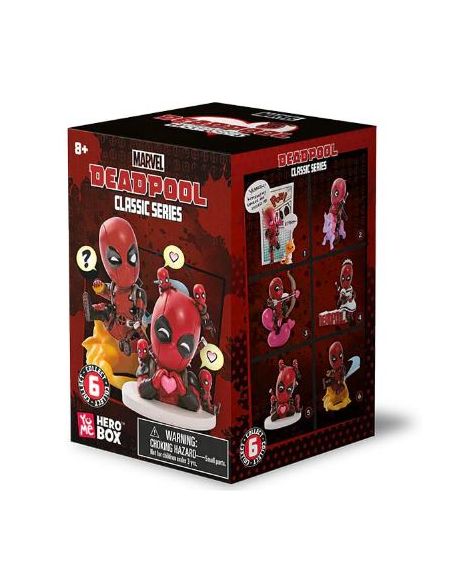 Figura Sorpresa Deadpool Marvel - Expositor Yume Hero Box Deadpool