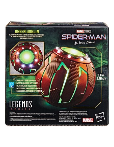 Réplica Bomba Duende Verde 1:1 - Marvel Legends - Marvel