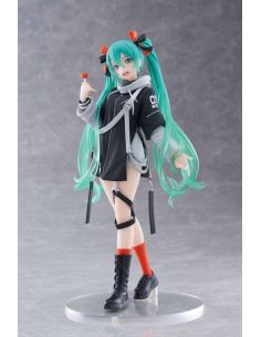 Figura Hatsune Miku Wonderland Estatua PVC Fashion Punk Ver. 18 cm 2