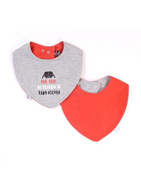Babero lado Oscuro Papi reversible - Star Wars