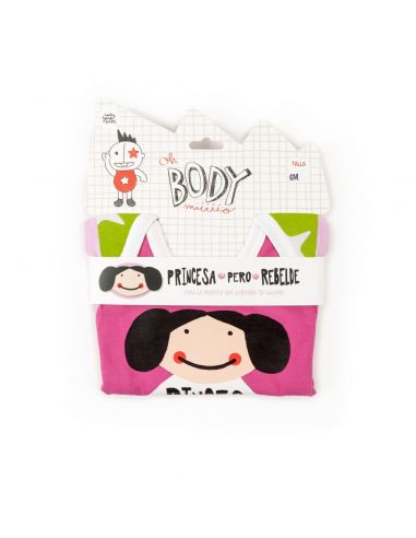 Body Princesa pero Rebelde Manga larga - Star Wars