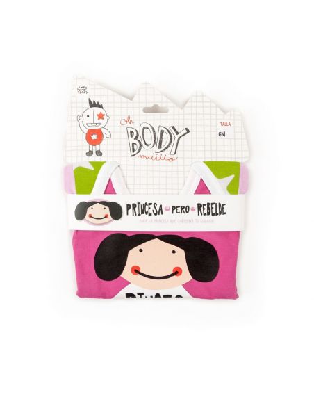 Body Princesa pero Rebelde Manga larga - Star Wars