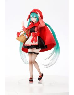 Figura Hatsune Miku Wonderland Estatua PVC Little Red Riding Hood 18 cm