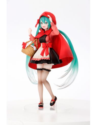 Figura Hatsune Miku Wonderland Estatua PVC Little Red Riding Hood 18 cm