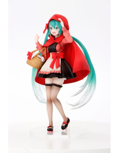Figura Hatsune Miku Wonderland Estatua PVC Little Red Riding Hood 18 cm