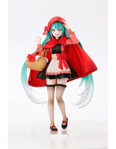 Figura Hatsune Miku Wonderland Estatua PVC Little Red Riding Hood 18 cm