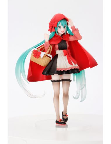 Figura Hatsune Miku Wonderland Estatua PVC Little Red Riding Hood 18 cm