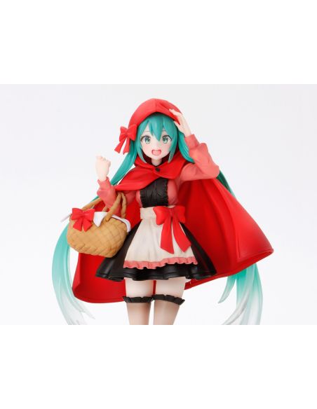 Figura Hatsune Miku Wonderland Estatua PVC Little Red Riding Hood 18 cm