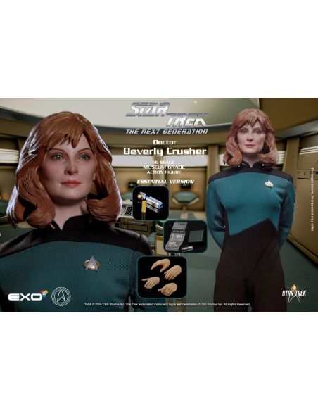 Figura Star Trek: The Next Generation Figura 1/6 Dr. Beverly Crusher (Essential Edition) 27 cm