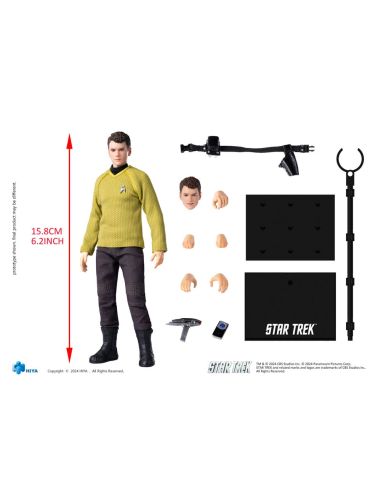 Figura 1/12 Exquisite Super Series Chekov 16 cm Star Trek