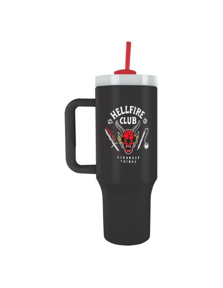 Vaso Stranger Things Acero inoxidable Hellfire Club 1130 ml