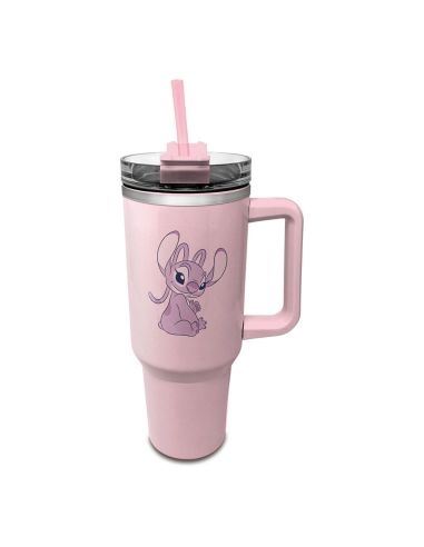 Vaso Lilo y Stitch Acero inoxidable Angel 1130 ml
