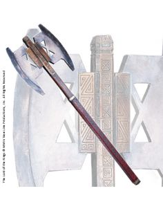 Hacha de Gimli - El Señor de los Anillos 2