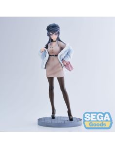 Figura Mai Sakurajima Casual Clothes Ver. 21 cm Estatua Rascal Does Not Dream of a Bunny Girl Senpai