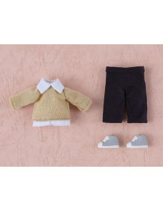 Nendoroid Accesorios - Figuras Nendoroid Doll Outfit Set: Campus Outfit Girl (Beige) 2