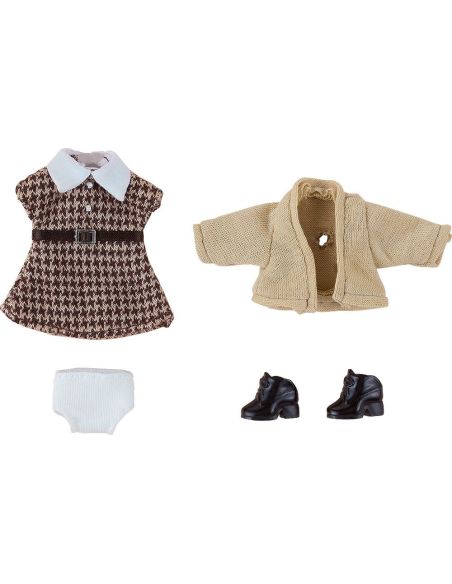 Nendoroid Accesorios - Figuras Nendoroid Doll Outfit Set: Campus Outfit Girl (Beige)