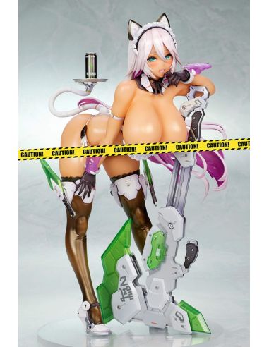 Original Character Figura PVC 1/7 Meido-Busou: Ax Experimental Equipment 24 cm