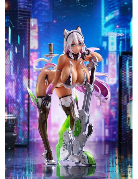 Original Character Figura PVC 1/7 Meido-Busou: Ax Experimental Equipment 24 cm