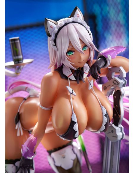 Original Character Figura PVC 1/7 Meido-Busou: Ax Experimental Equipment 24 cm