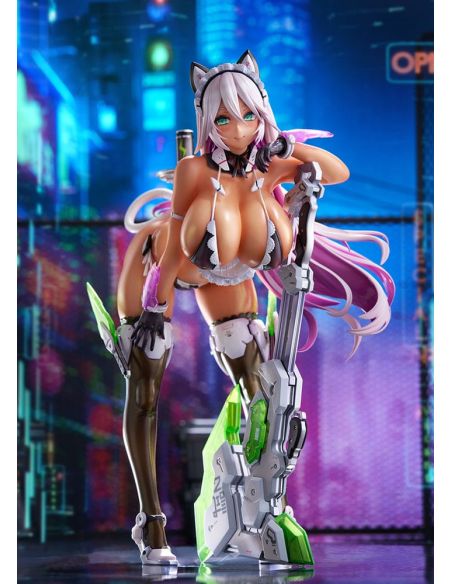 Original Character Figura PVC 1/7 Meido-Busou: Ax Experimental Equipment 24 cm