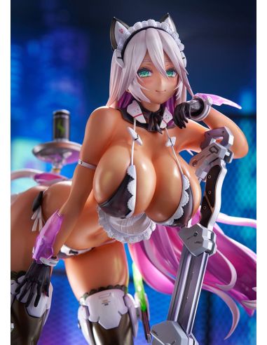 Original Character Figura PVC 1/7 Meido-Busou: Ax Experimental Equipment 24 cm