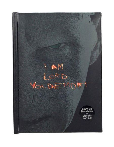 Libreta con luz Lord Voldemort - Harry Potter