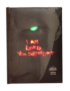 Libreta con luz Lord Voldemort - Harry Potter 2