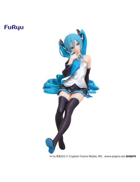 Figura Hatsune Miku Estatua PVC Noodle Stopper Kuroboshi Kouhaku Ver. (re-run) 14 cm