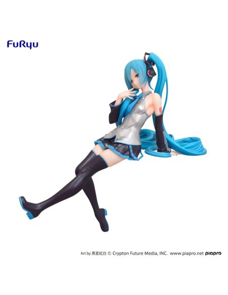 Figura Hatsune Miku Estatua PVC Noodle Stopper Kuroboshi Kouhaku Ver. (re-run) 14 cm