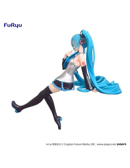 Figura Hatsune Miku Estatua PVC Noodle Stopper Kuroboshi Kouhaku Ver. (re-run) 14 cm