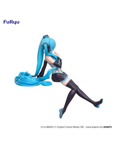 Figura Hatsune Miku Estatua PVC Noodle Stopper Kuroboshi Kouhaku Ver. (re-run) 14 cm
