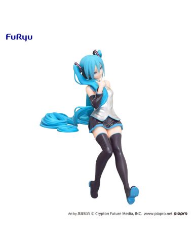 Figura Hatsune Miku Estatua PVC Noodle Stopper Kuroboshi Kouhaku Ver. (re-run) 14 cm