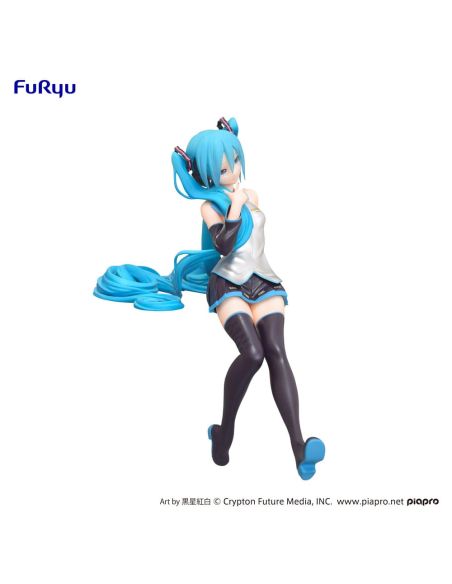 Figura Hatsune Miku Estatua PVC Noodle Stopper Kuroboshi Kouhaku Ver. (re-run) 14 cm