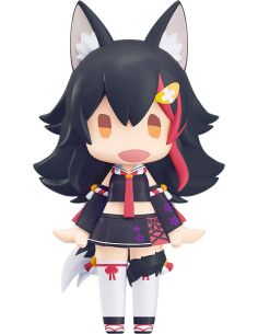Figura Hololive Production HELLO! GOOD SMILE Shirakami Ookami Mio 10 cm